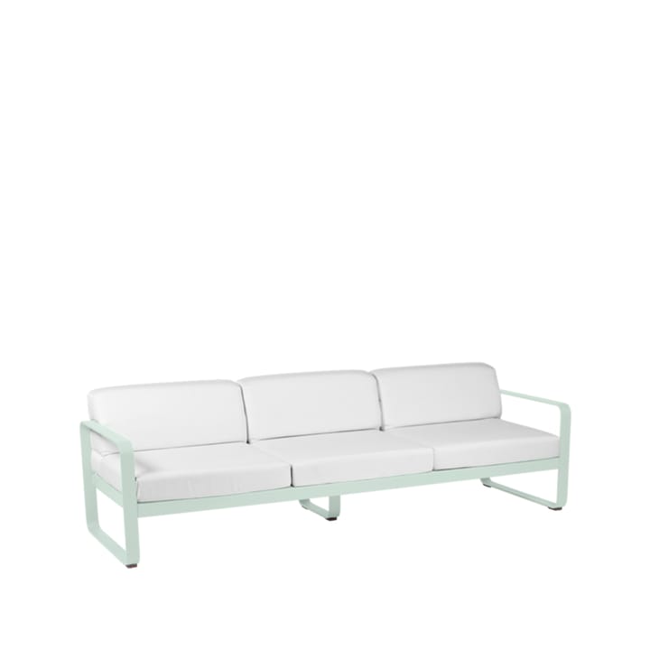 Bellevie soffa - 3-sits ice mint-off-white dyna - Fermob