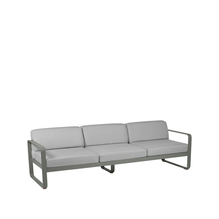 Bellevie soffa - 3-sits rosemary, flannel grey dyna - Fermob