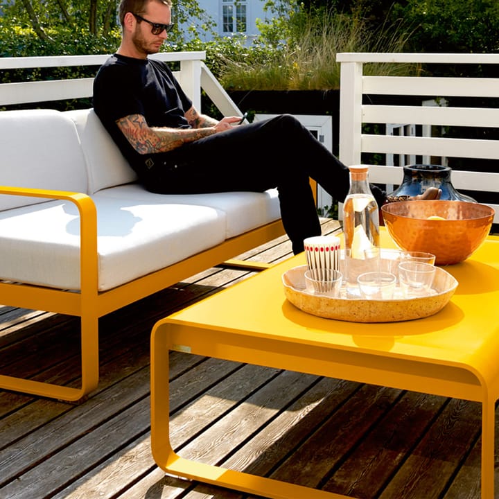 Bellevie soffbord lågt, chili Fermob