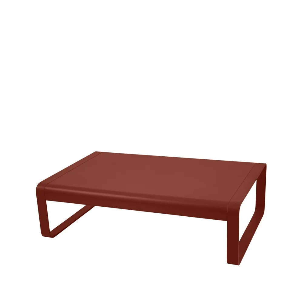 Bellevie soffbord lågt, Red ochre (röd) Fermob