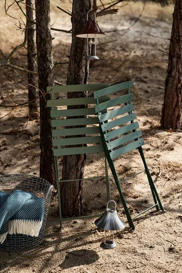 Bistro bord Ø117 cm + 4 stolar, Cactus - Fermob