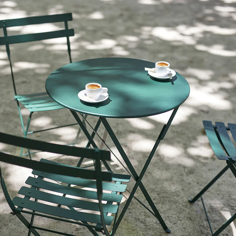 Bistro bord Ø60 cm, Frosted lemon (gul) Fermob
