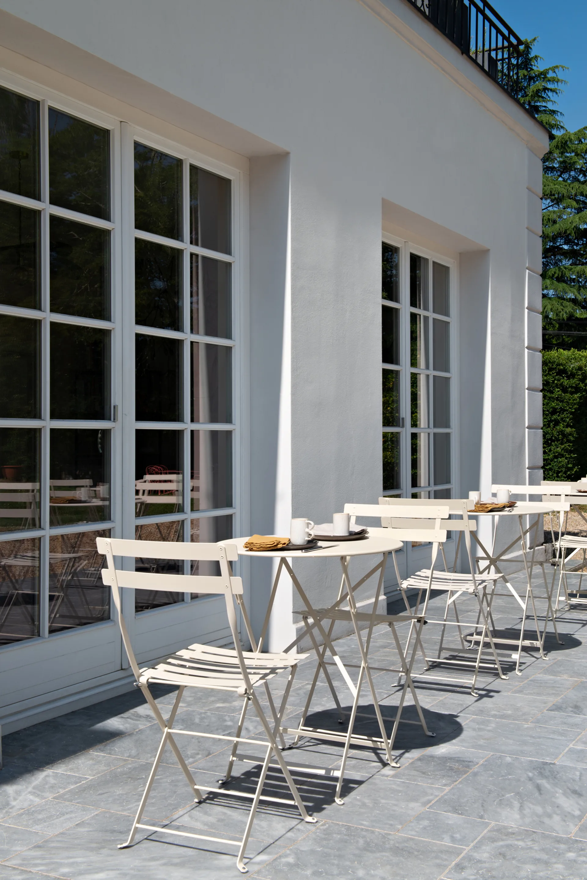 Bistro bord Ø60 cm, Latte beige (beige) Fermob