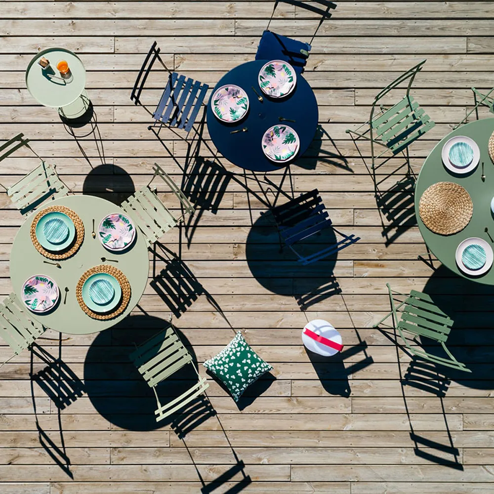 Bistro bord Ø77 cm, liquorice Fermob