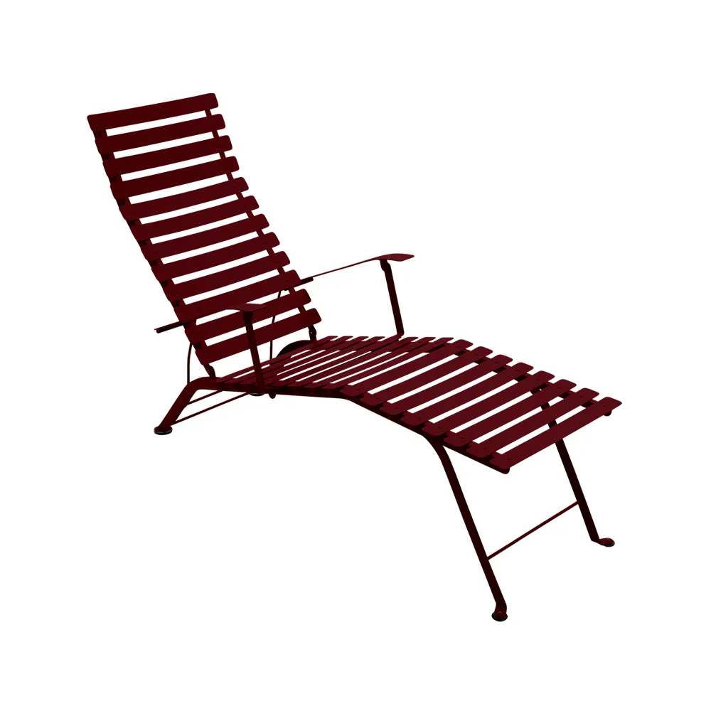 Bistro schäslong, Black cherry (vinröd) Fermob