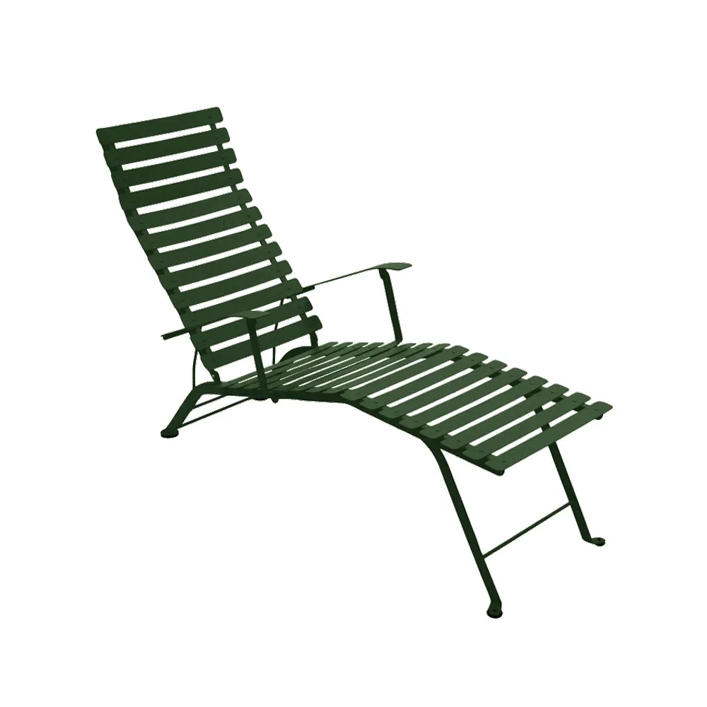 Bistro schäslong, Cedar green (grön) Fermob
