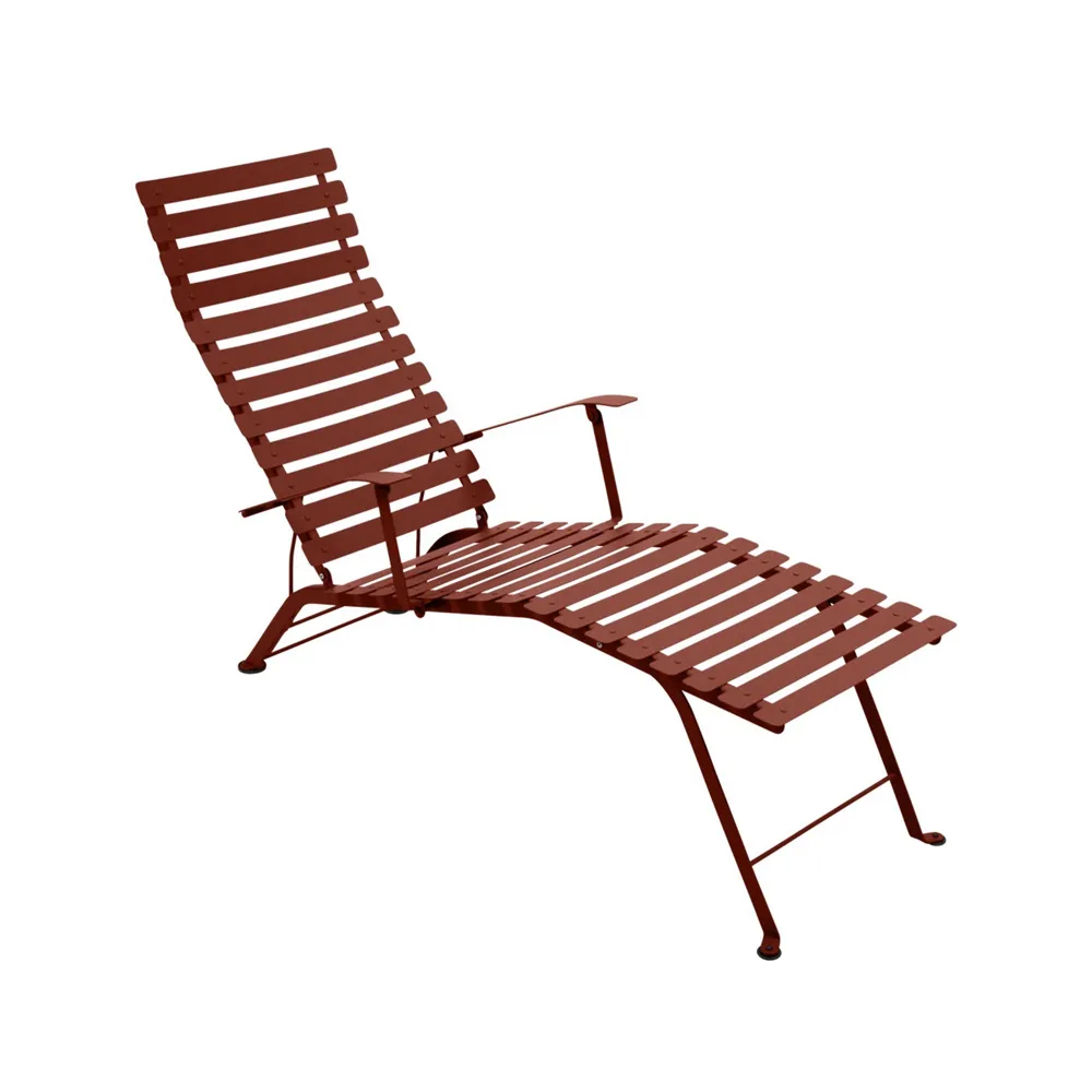 Bistro schäslong, Red ochre (röd) Fermob