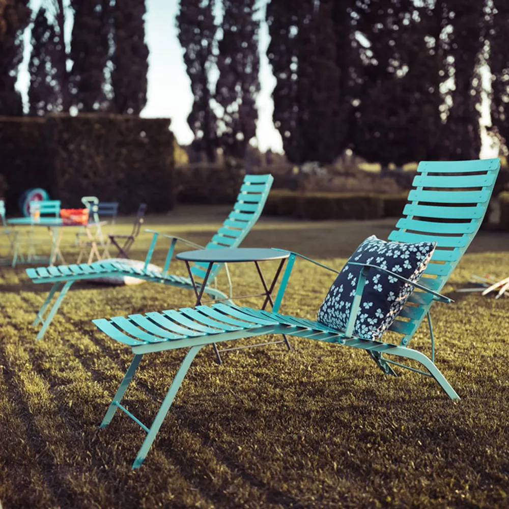 Bistro schäslong, willow green Fermob