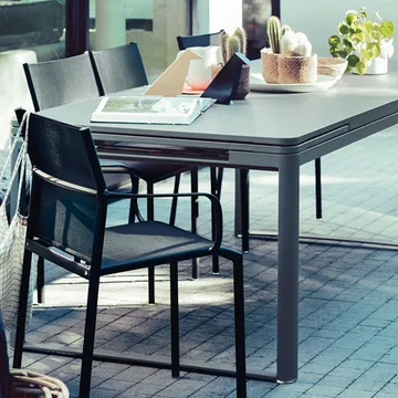 Cadiz stol - Liquorice (svart) - Fermob