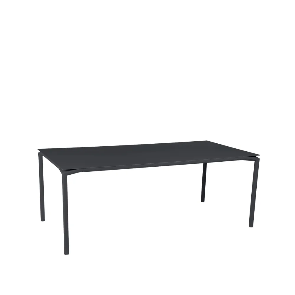 Calvi bord 195x95 cm, Anthracite (grå) Fermob