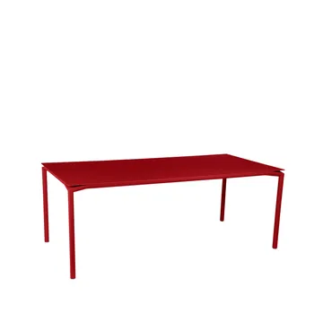 Calvi bord 195x95 cm - Chili (röd) - Fermob