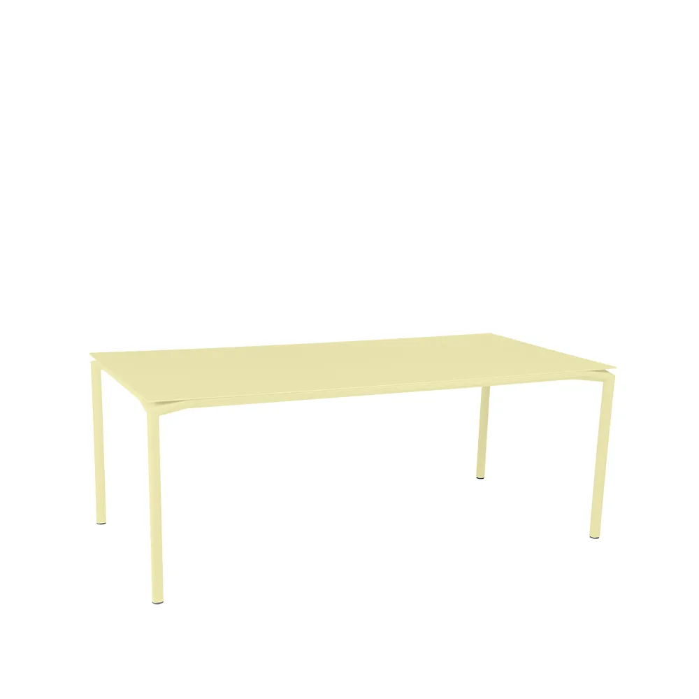Calvi bord 195x95 cm, Frosted lemon (gul) Fermob