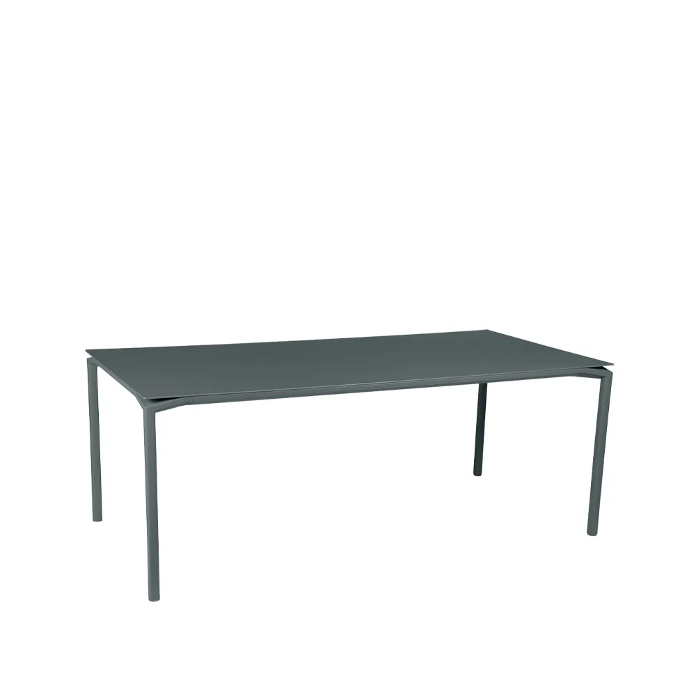 Calvi bord 195x95 cm, Storm grey (grå) Fermob
