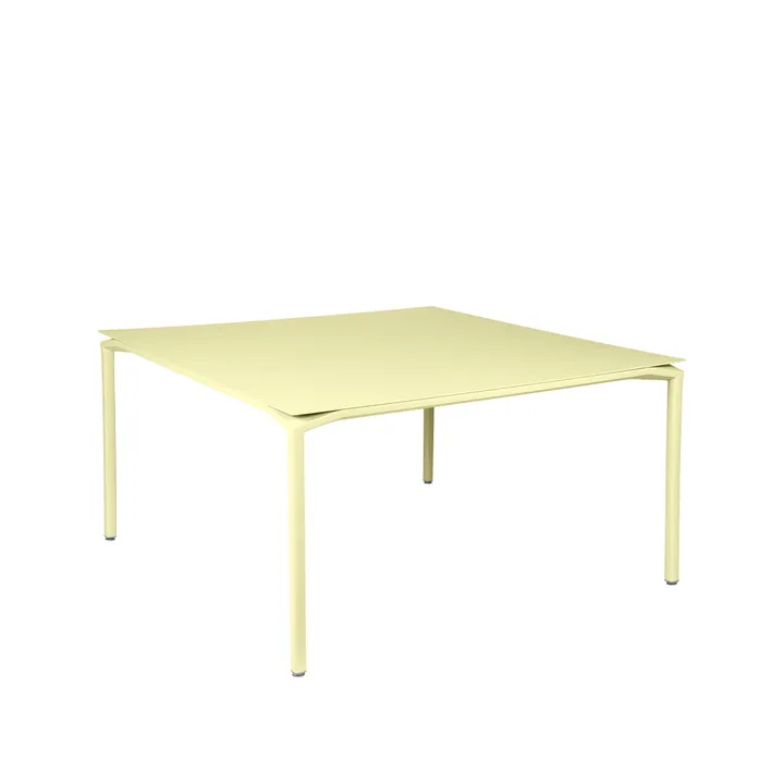 Calvi bord kvadratiskt 140x140 cm - Frosted lemon (gul) - Fermob