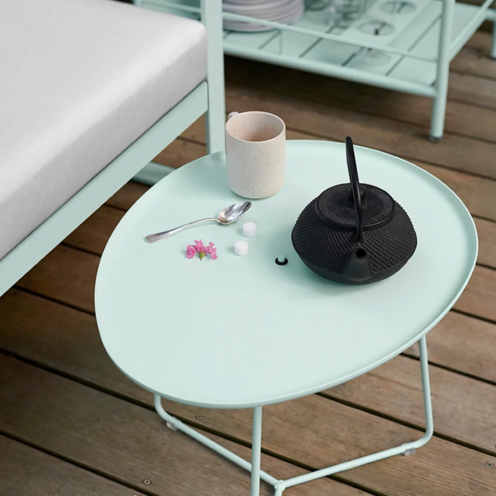 Cocotte bord lågt, opaline green Fermob