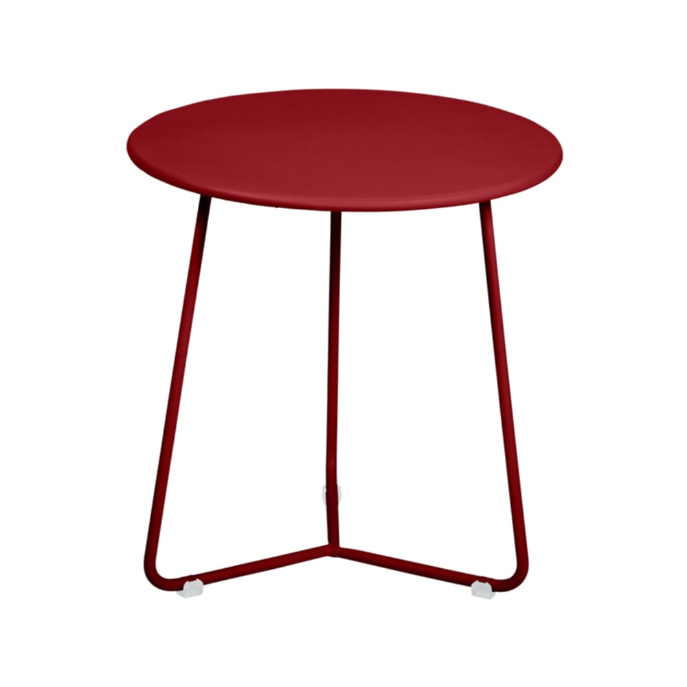 Fermob Cocotte sidobord o34 cm chili | Skandinavisk Design | Trädgårdsbord | Röd