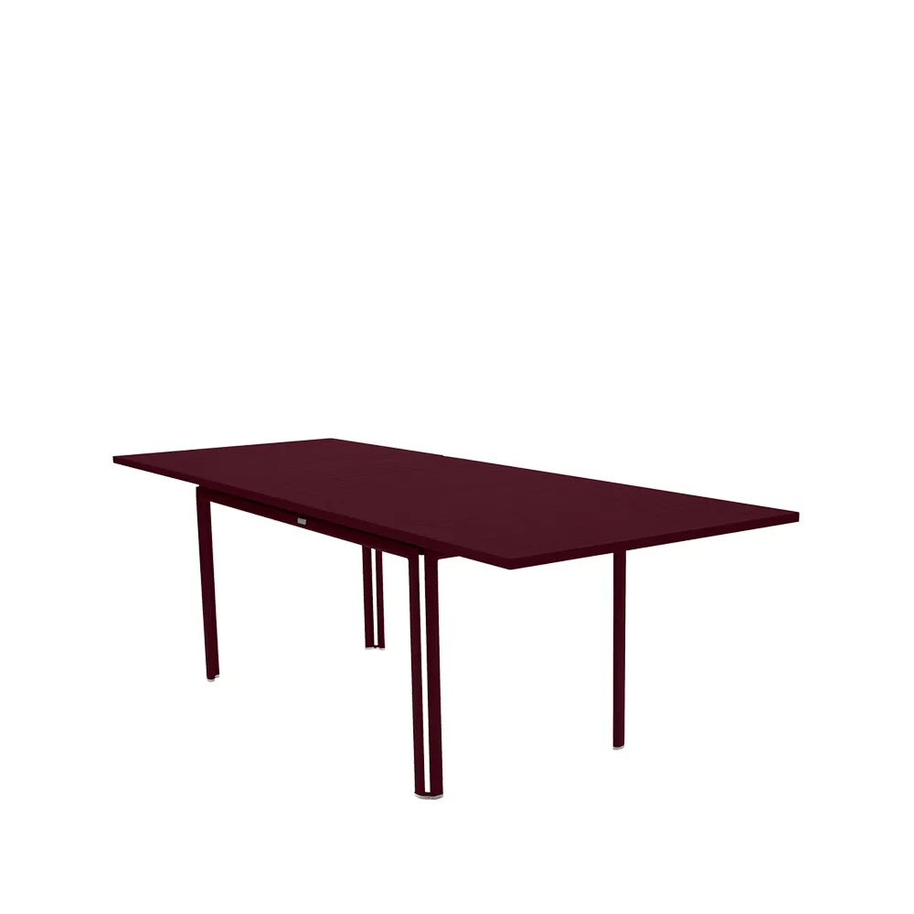 Costa matbord med iläggsskiva, Black cherry (vinröd) Fermob