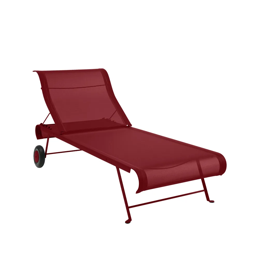 Dune solsäng, chili Fermob