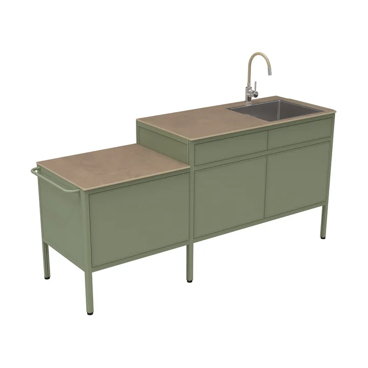 Goosto The Gourmet utekök med diskho - Cactus - Fermob