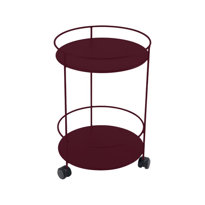 Guinguette sidobord med hjul - Black cherry - Fermob