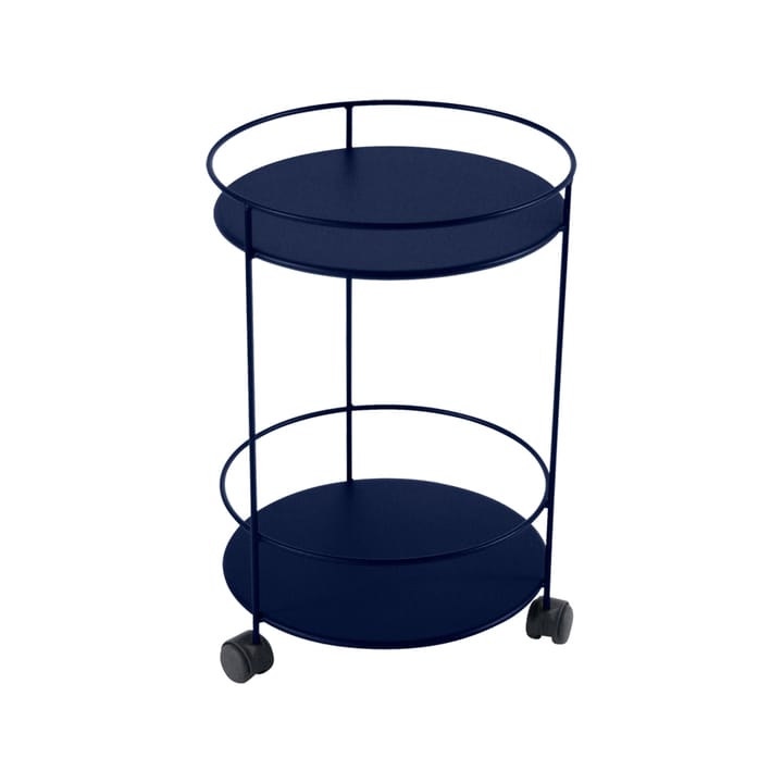Guinguette sidobord med hjul - Deep blue - Fermob