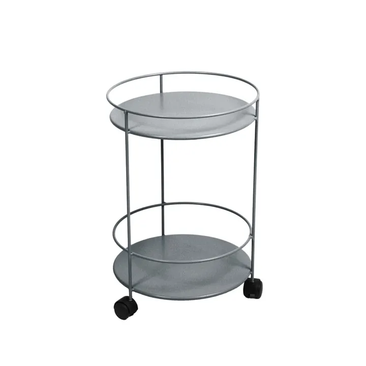 Guinguette sidobord med hjul - Storm grey (grå) - Fermob