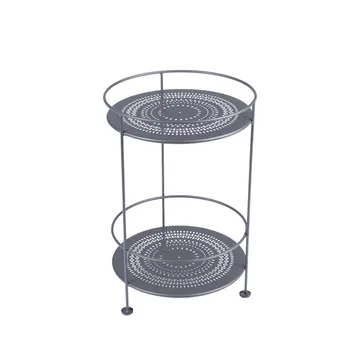 Guinguette sidobord utan hjul - Storm grey (grå) - Fermob