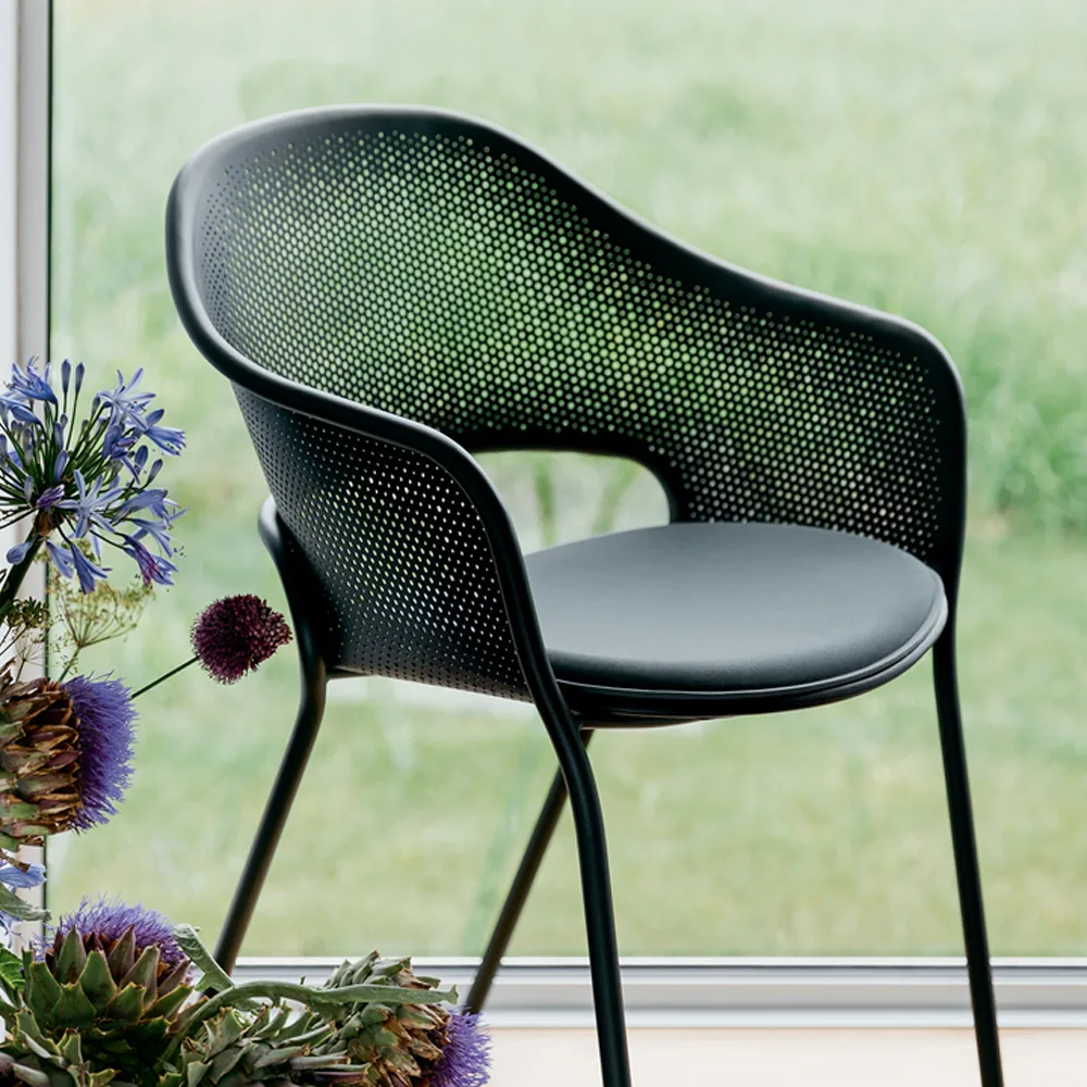 Kate karmstol, Cedar green (grön) Fermob