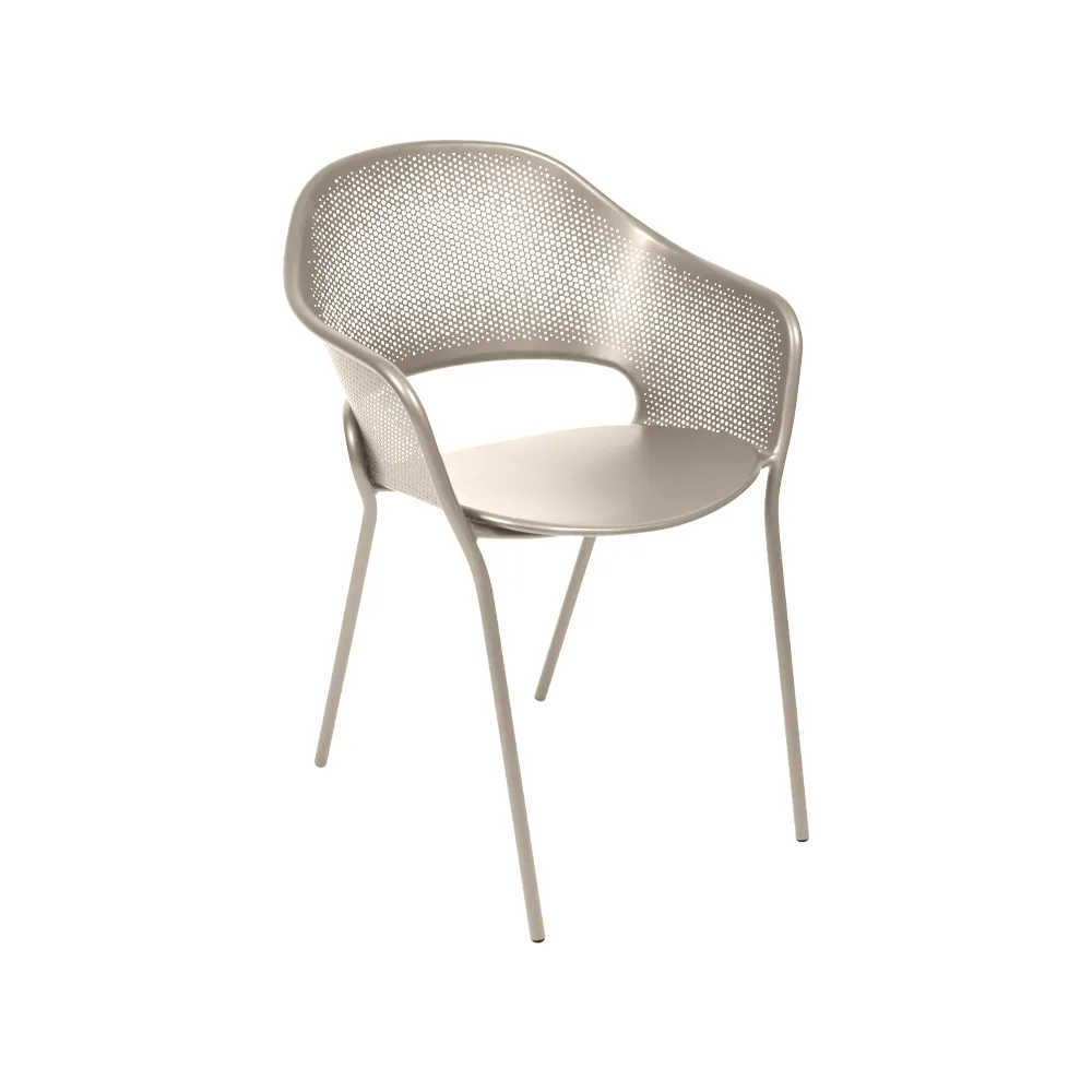 Kate karmstol, Nutmeg (beige) Fermob