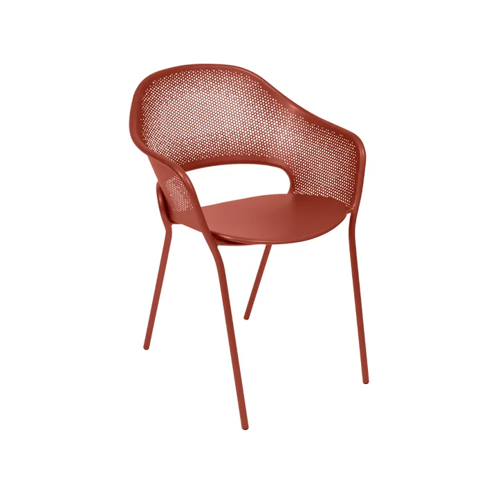 Kate karmstol - Red ochre (röd) - Fermob