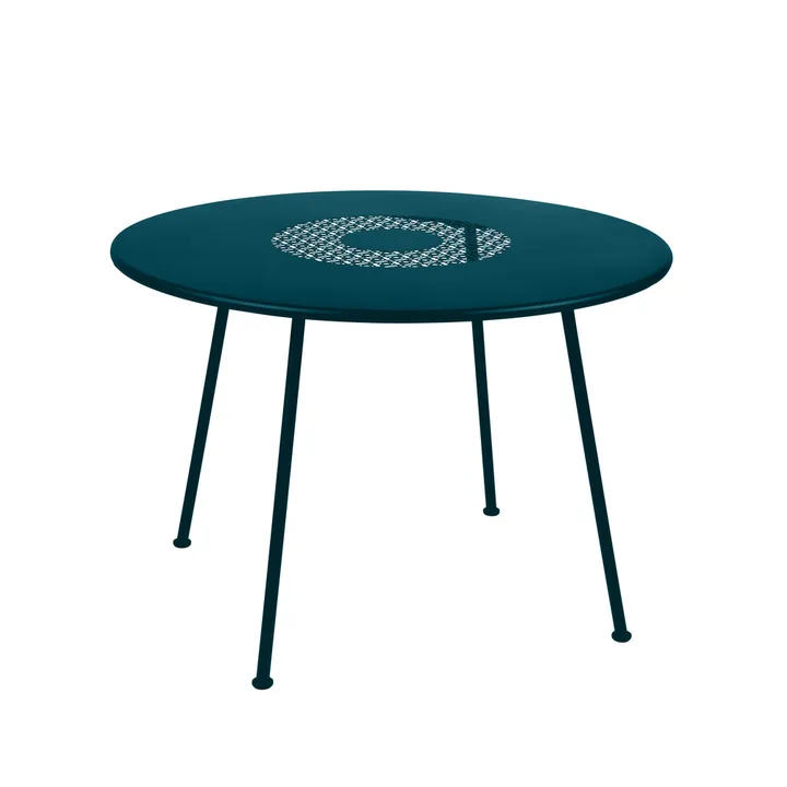 Lorette bord - Acapulco blue (blå), ø110 cm - Fermob