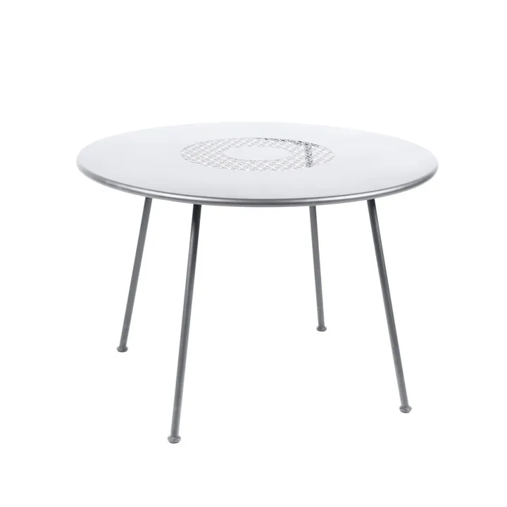 Lorette bord - Cotton white (vit), ø110 cm - Fermob