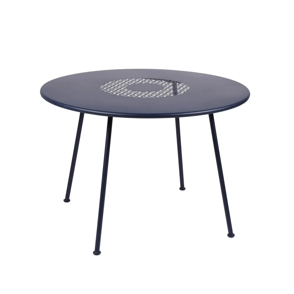 Lorette bord, Deep blue (blå), ø110 cm Fermob