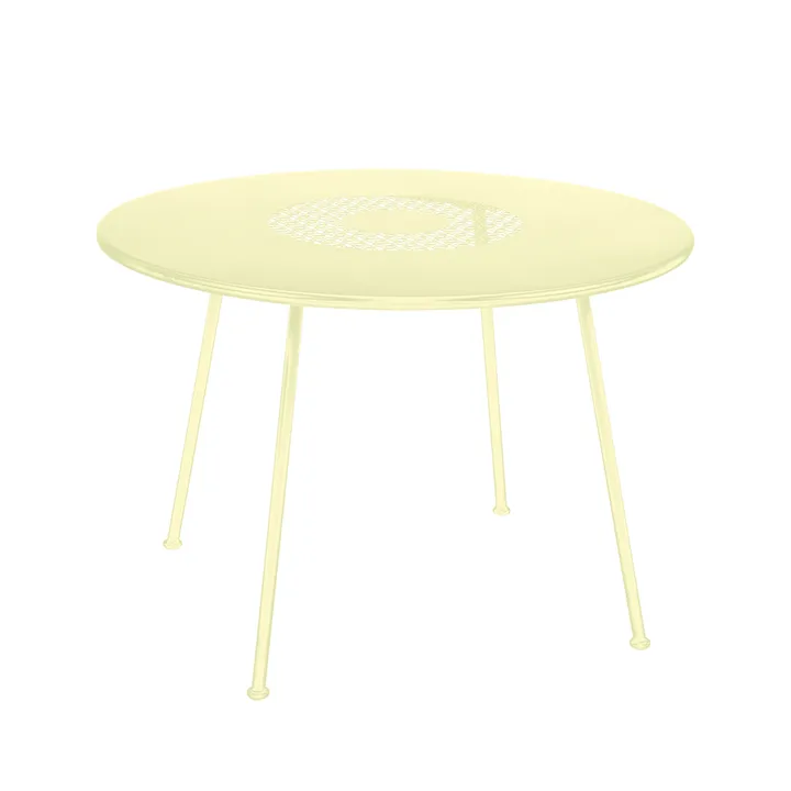 Lorette bord - Frosted lemon (gul), ø110 cm - Fermob