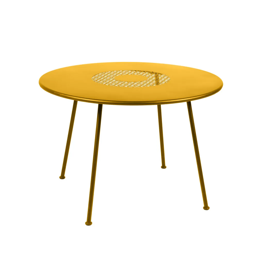 Lorette bord, Honey (gul), ø110 cm Fermob