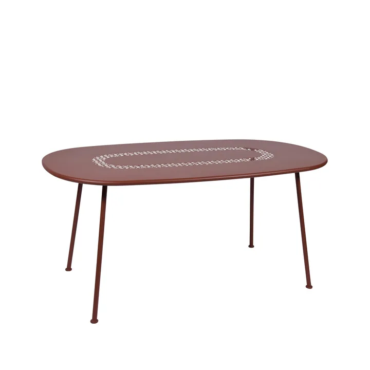 Lorette bord ovalt - Red ochre (röd) - Fermob