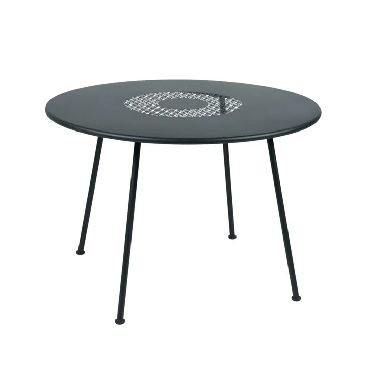 Lorette bord - Storm grey (grå), ø110 cm - Fermob