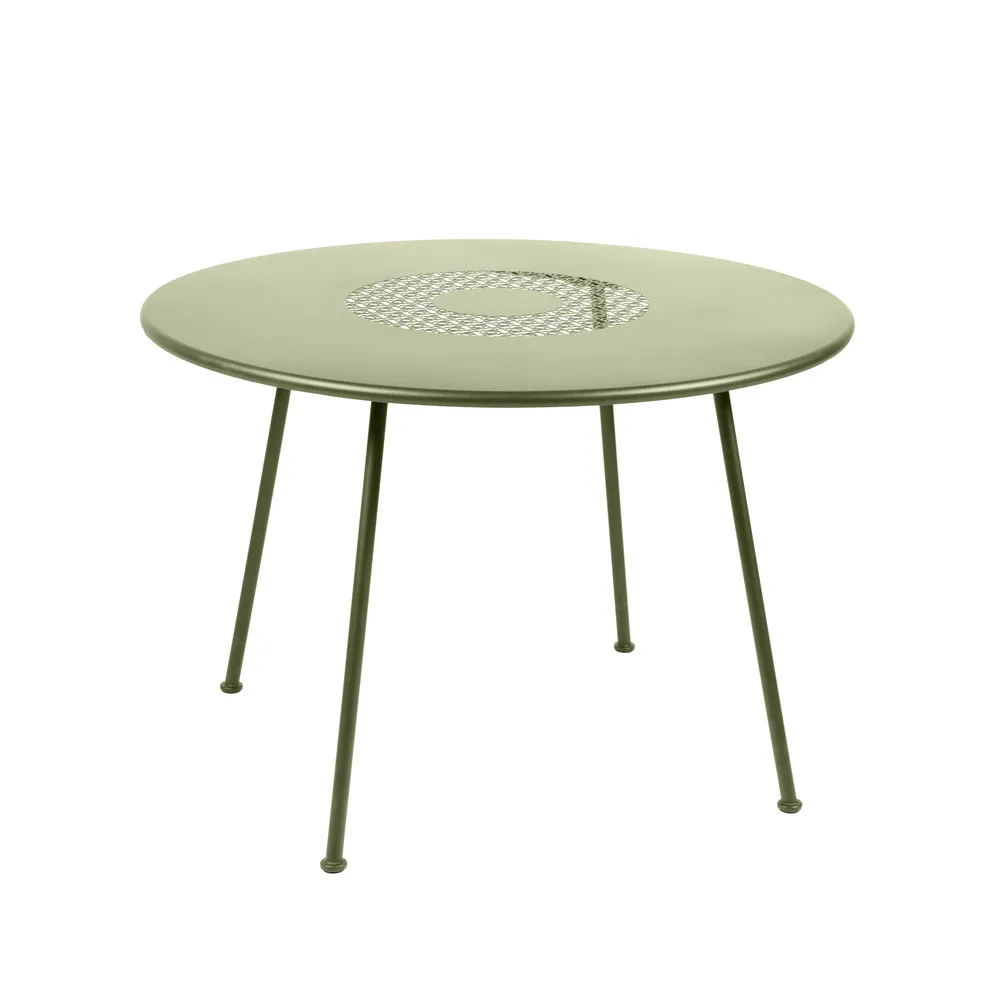 Lorette bord, Willow green (grön), ø110 cm Fermob