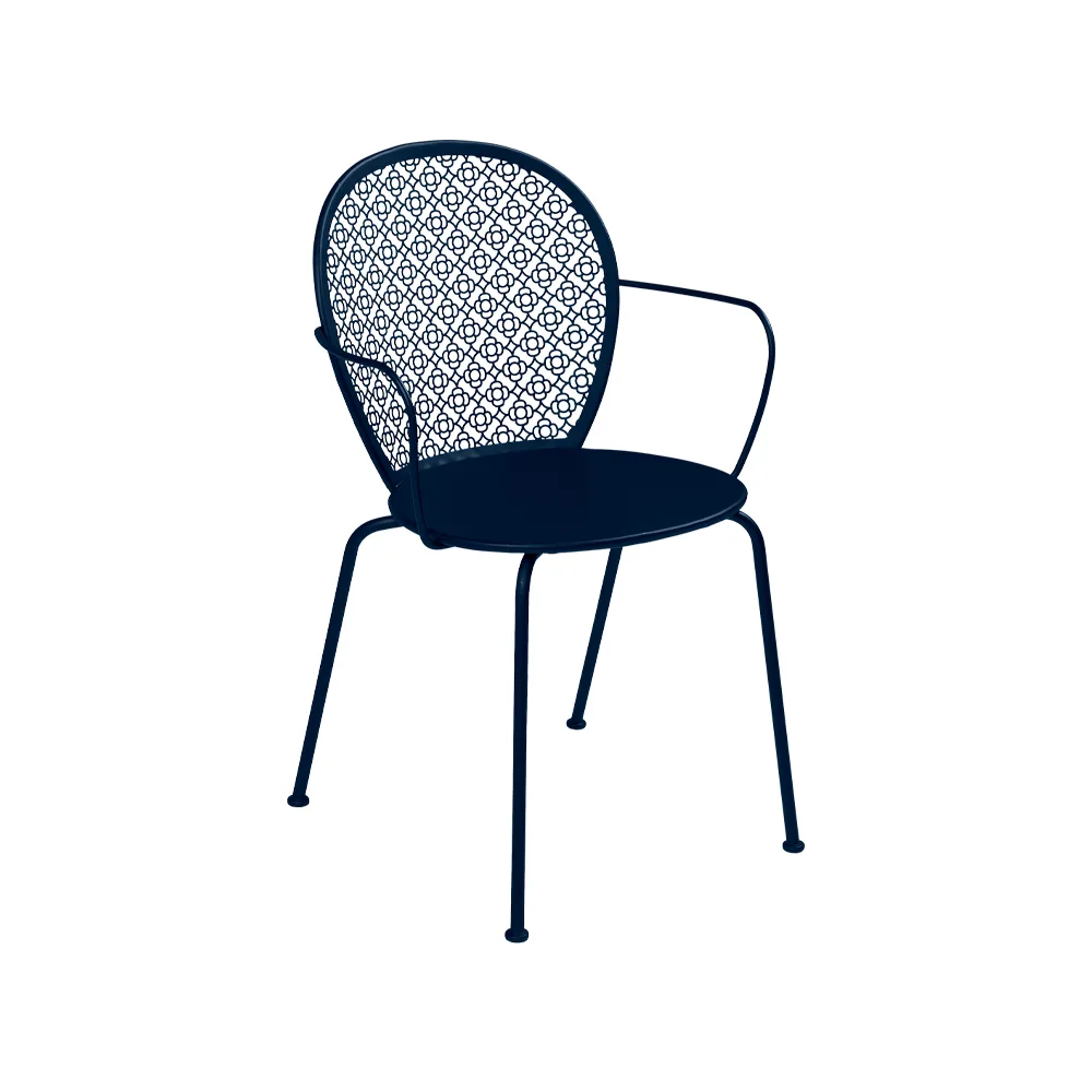 Lorette karmstol, Deep blue (blå) Fermob