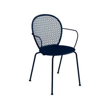 Lorette karmstol - Deep blue (blå) - Fermob