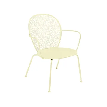 Lorette karmstol låg - Frosted lemon (gul) - Fermob