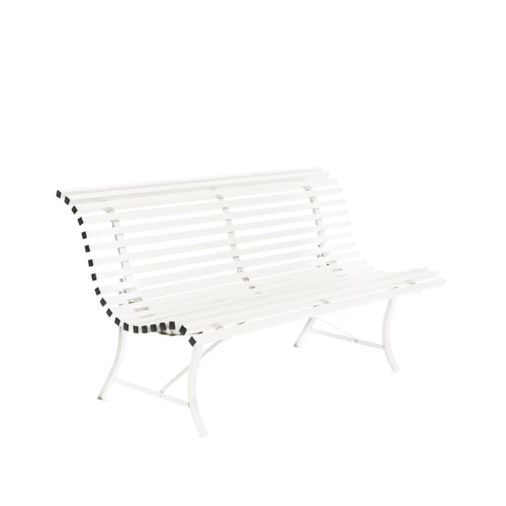 Louisiane bänk 150 cm - cotton white - Fermob