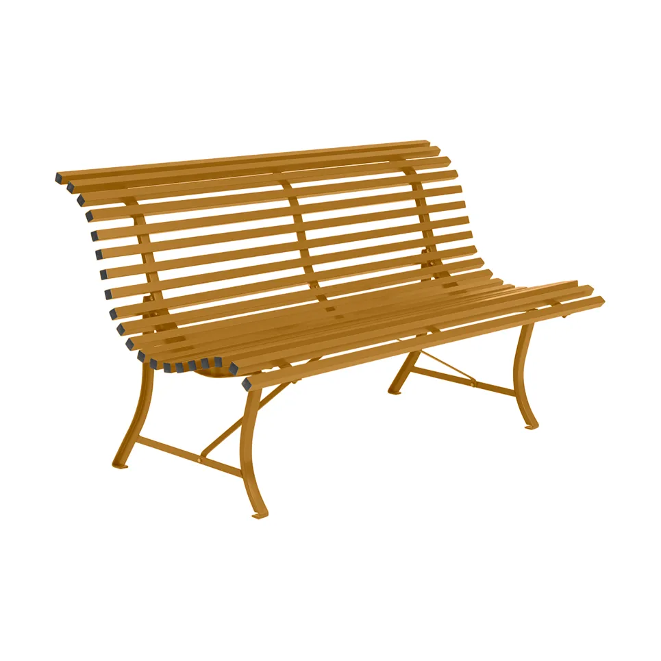 Louisiane bänk 150 cm, Gingerbread (brun) Fermob