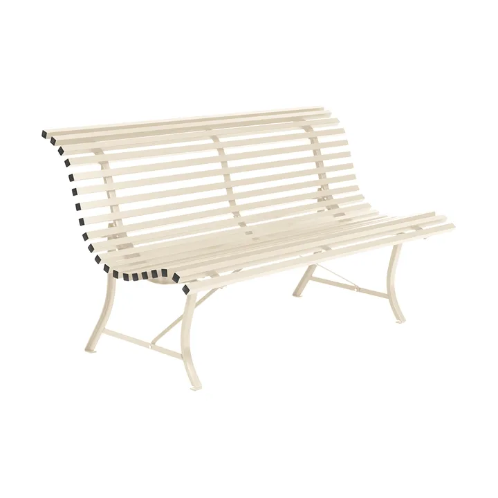 Louisiane bänk 150 cm - Latte beige - Fermob