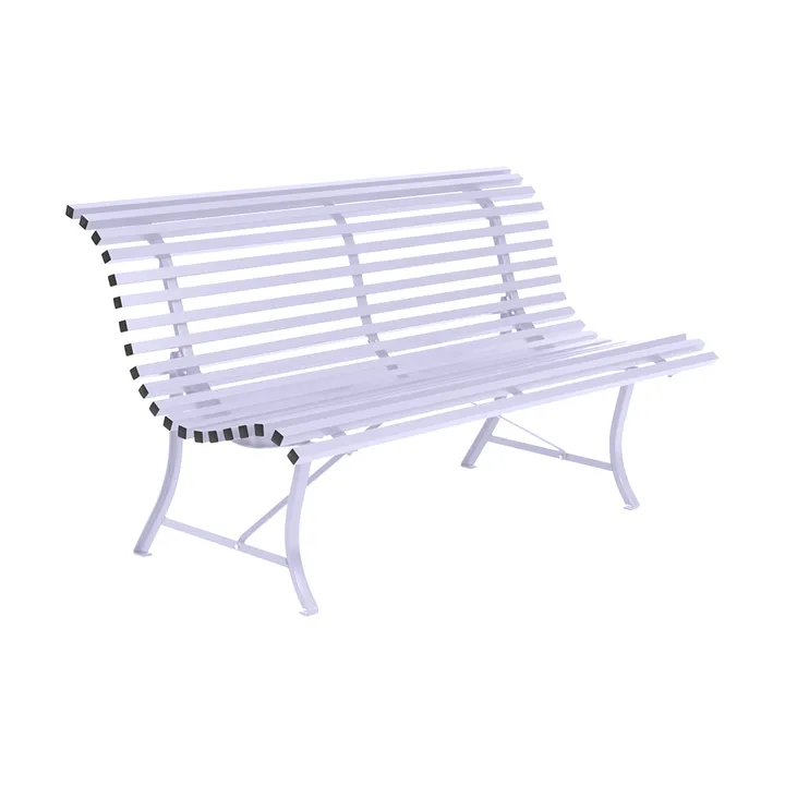 Louisiane bänk 150 cm - Marshmallow (lila) - Fermob