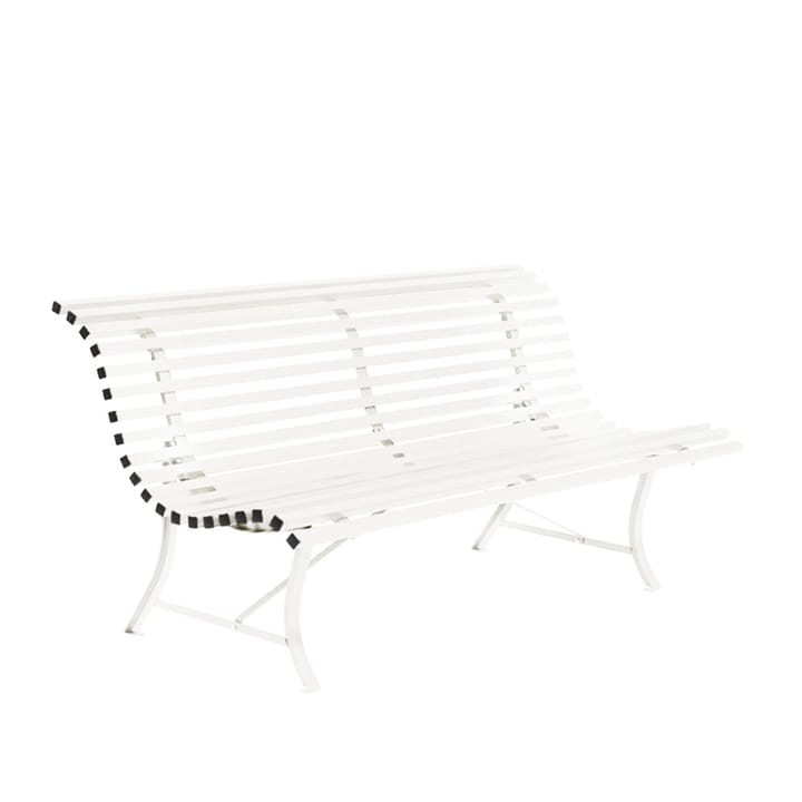 Louisiane bänk 200 cm - cotton white - Fermob