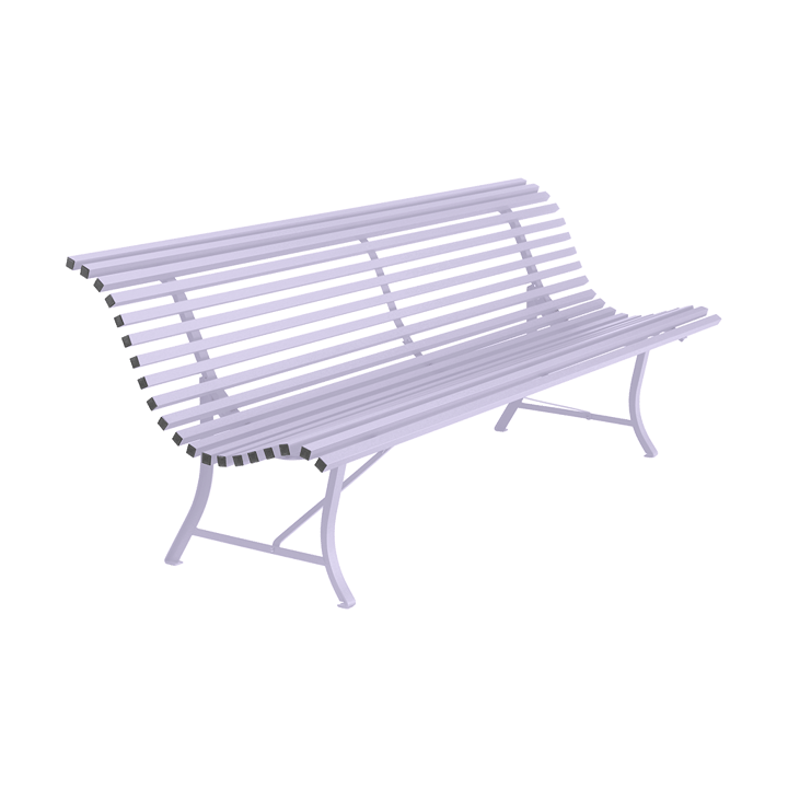 Louisiane bänk 200 cm - Marshmallow - Fermob
