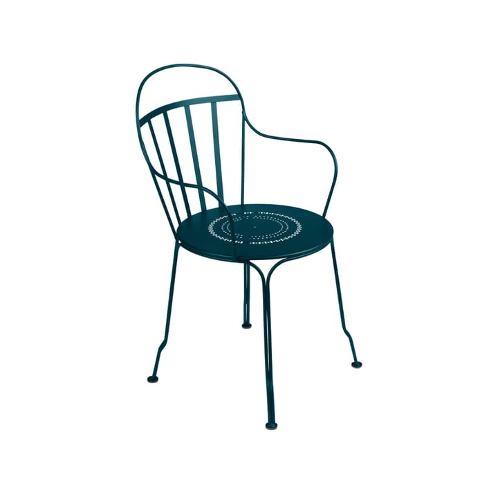 Louvre karmstol - acapulco blue - Fermob