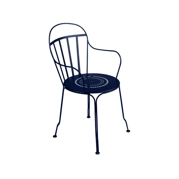 Louvre karmstol - Deep blue (blå) - Fermob