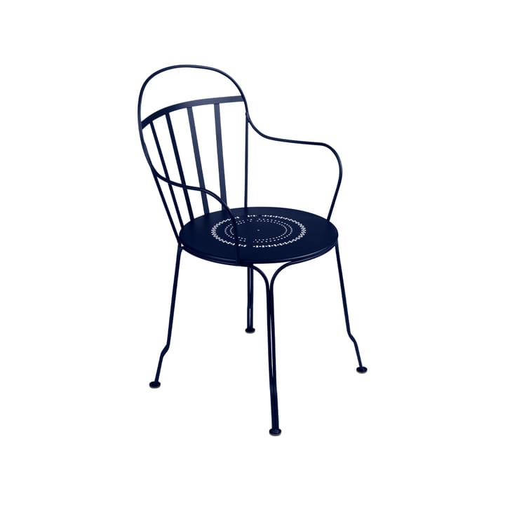Louvre karmstol - deep blue - Fermob